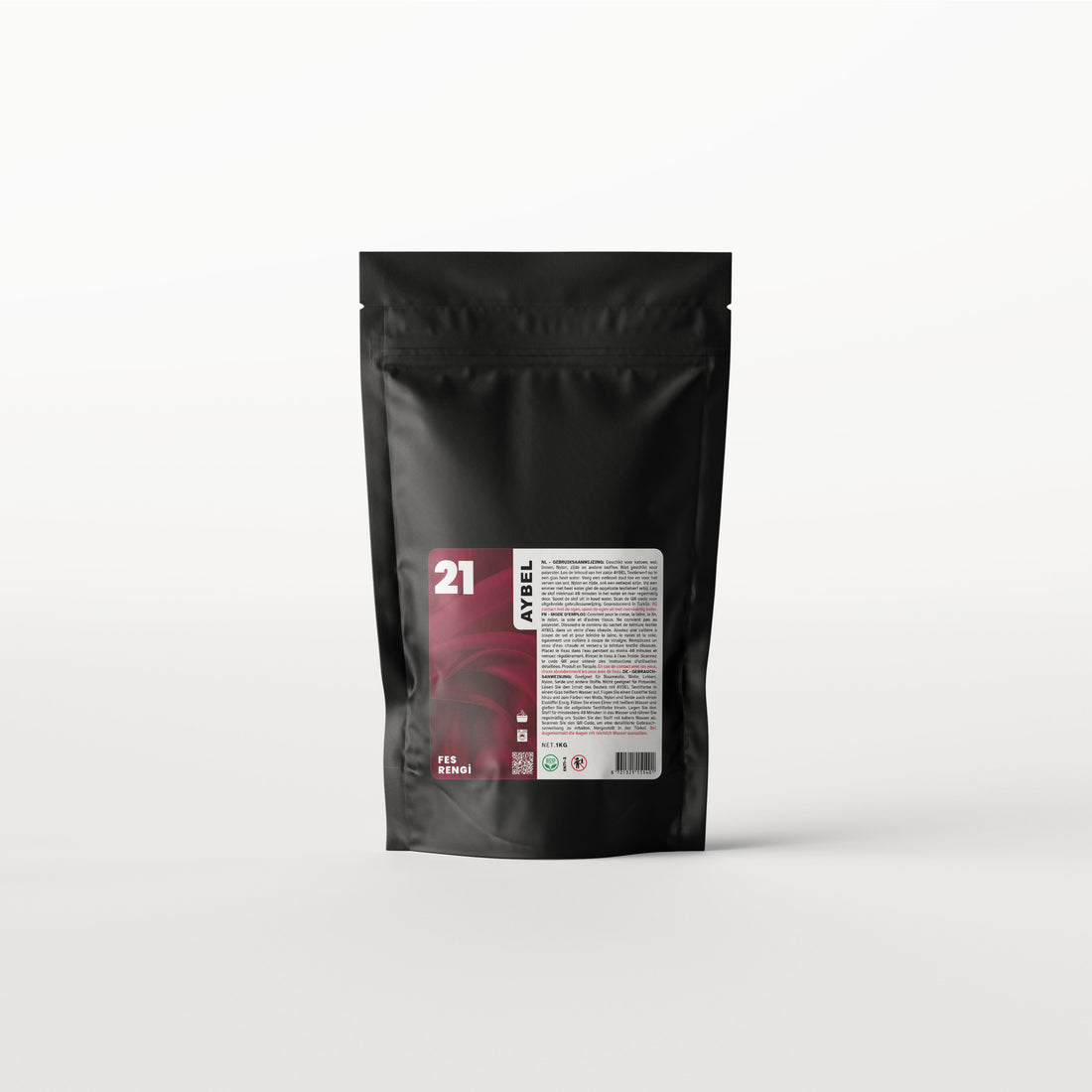 Textilfarbe Helles Bordeauxrot