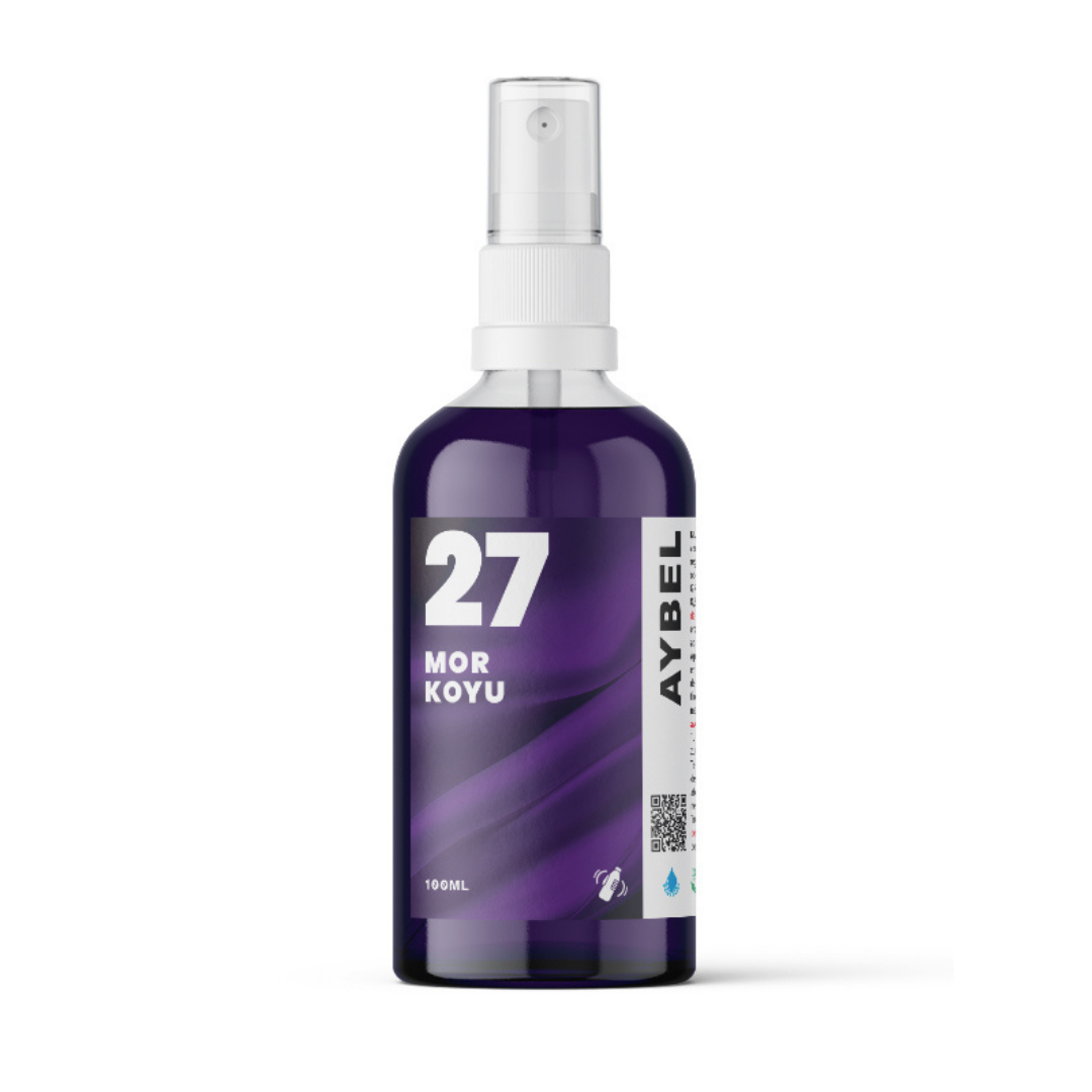 Spray de tinta para tecido roxo escuro
