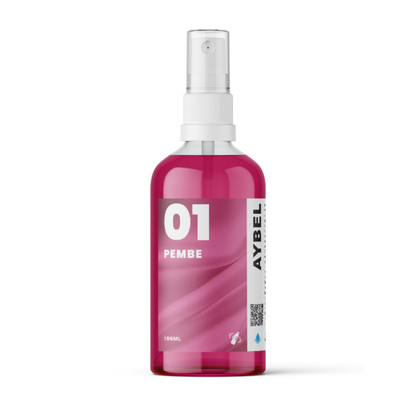 Pink tekstilfarvespray