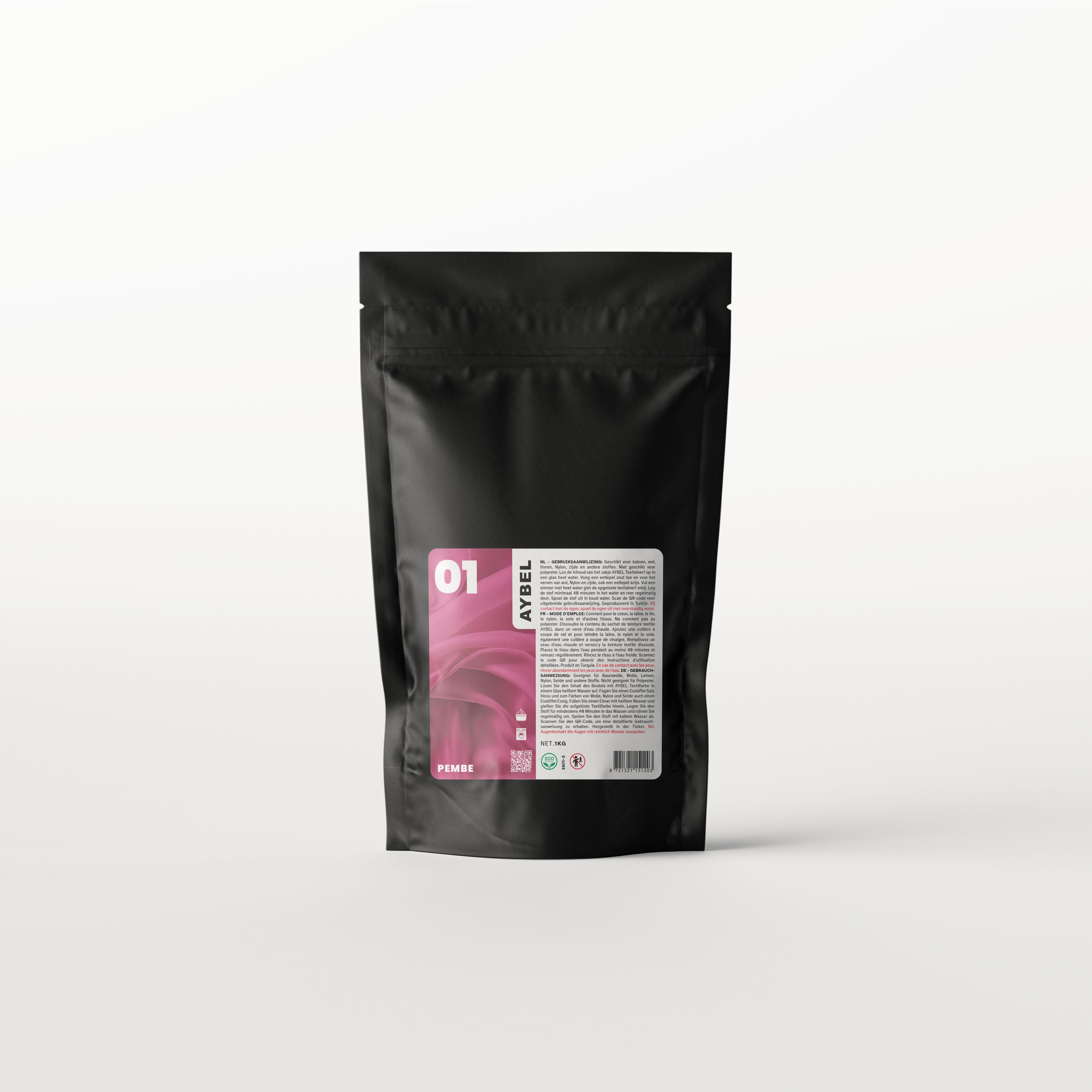 Textielverf Roze