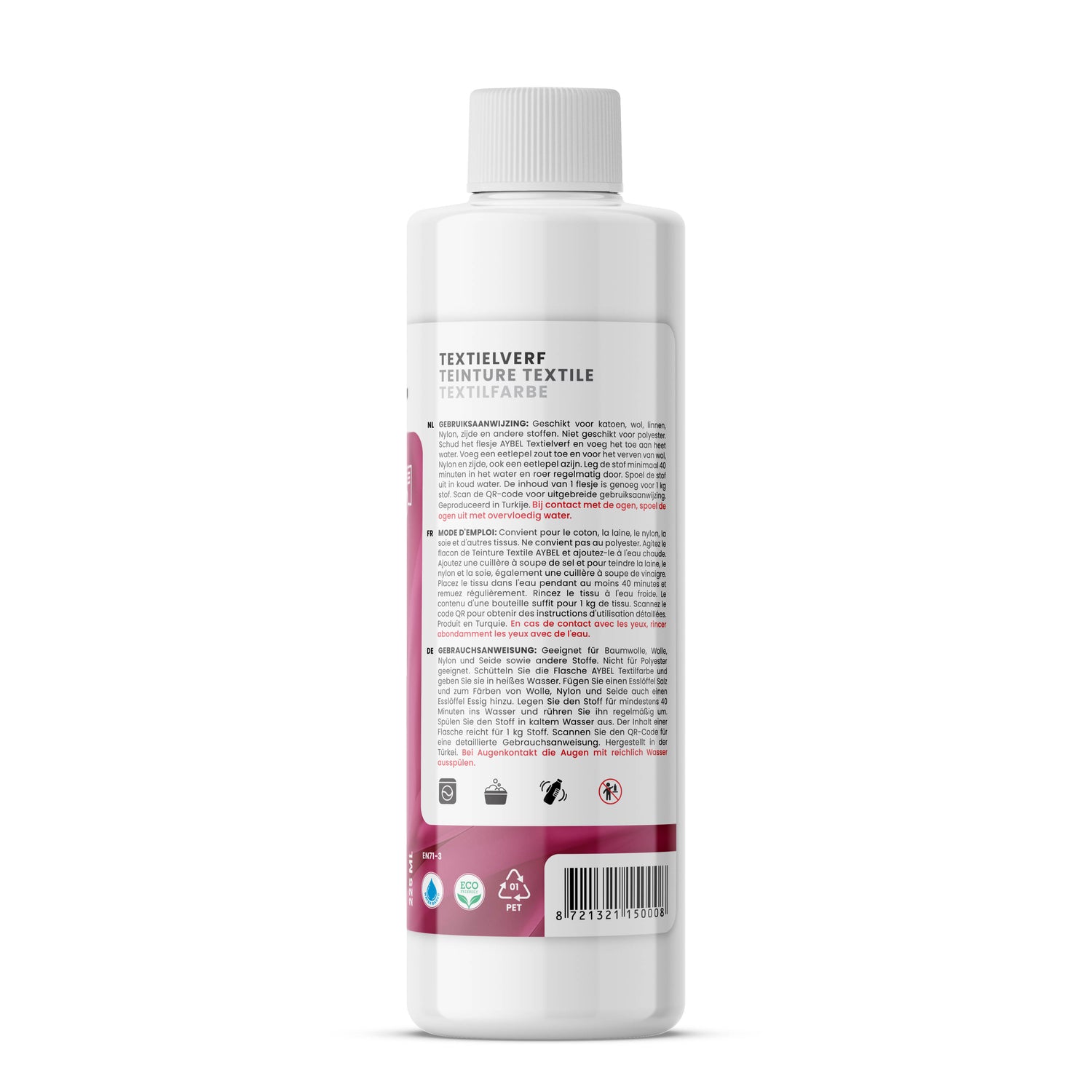 Textielverf Roze