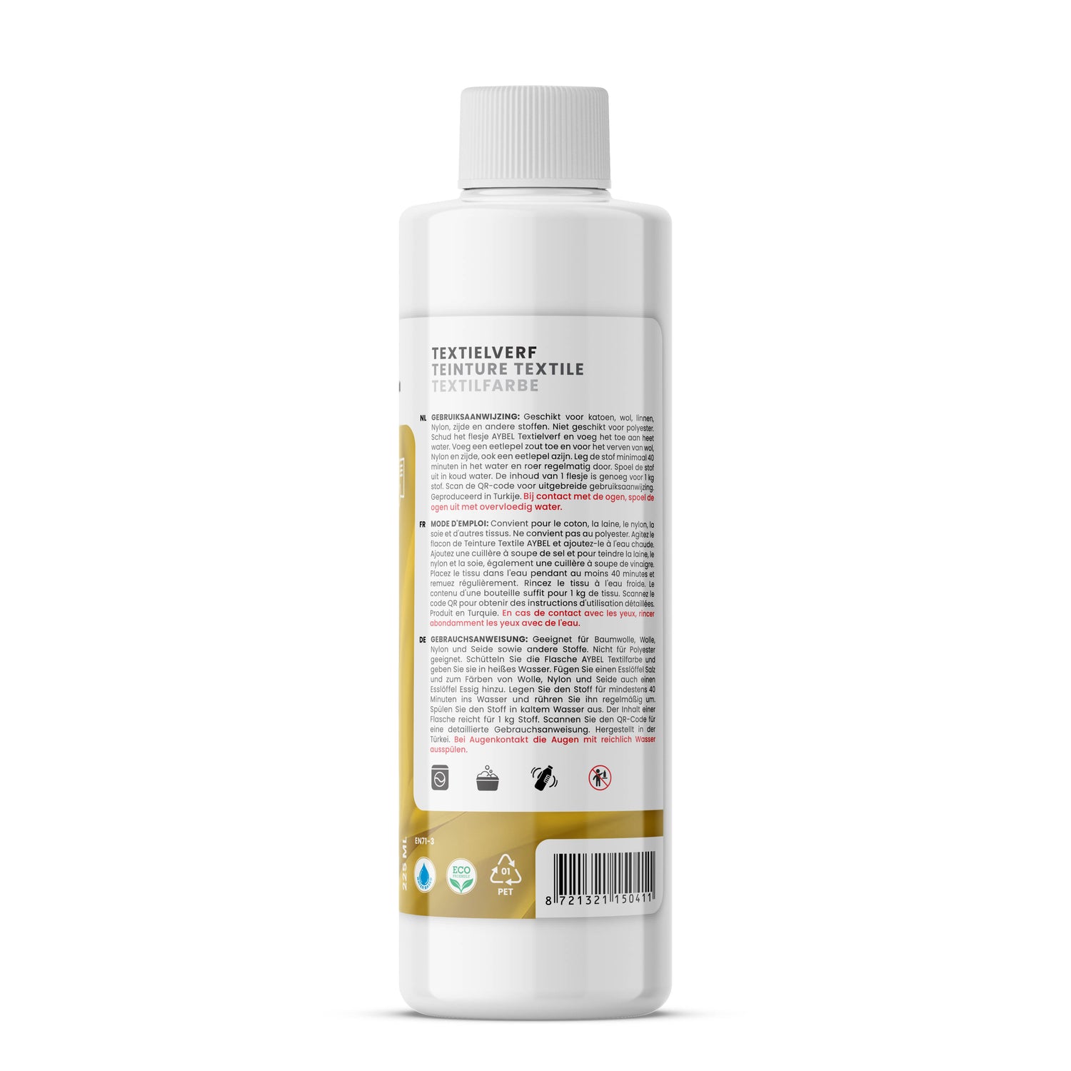 Tinta Têxtil Amarelo Canário